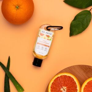 NWT 1.7oz Citrus Hand Sani w/ Keychain